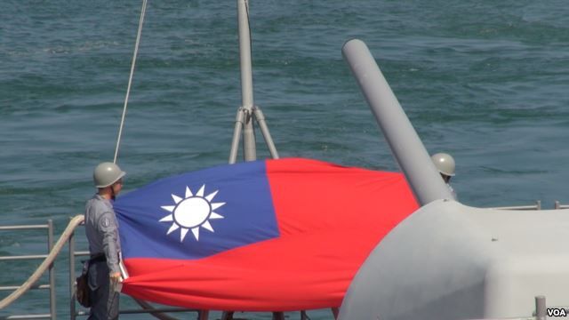 台北重申中华民国为主权独立国家（美国之音黎堡拍摄）