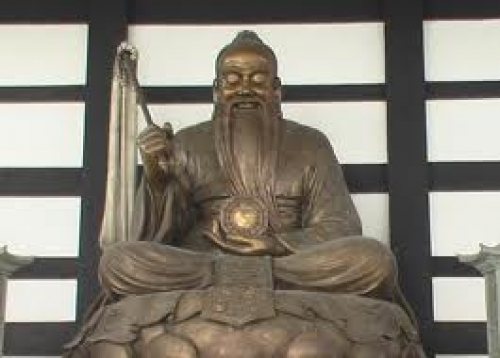 中国历史上的博学家鬼谷子坐像（网络图片）