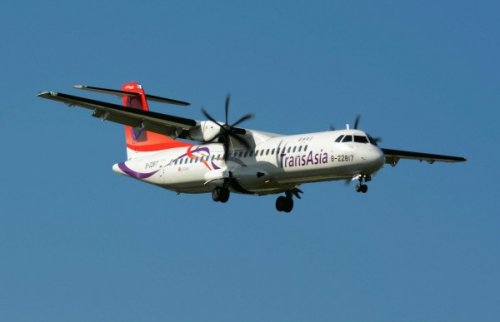 复兴航空去年才引进的ATR72-600型轻航机。图为同型号B-22817班机。（网络图片）