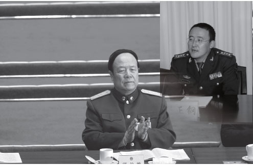 亲习近平、胡锦涛阵营的消息人士发文称，郭伯雄将于今年8月前“入笼”。（合成图）