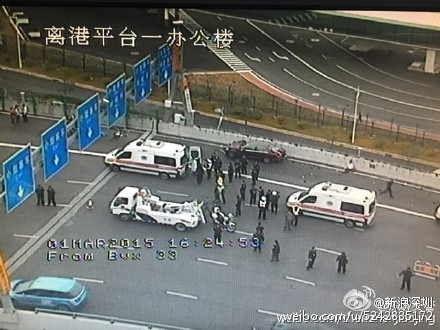 【突发】深圳120派出6家网络医院共9辆救护车参与急救，具体伤亡人数目前尚在统计核实。