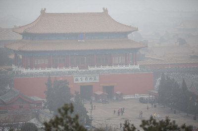 传北京因雾霾将大变(网络图片)