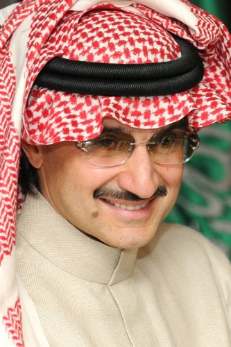 沙特阿拉伯王子阿尔瓦利德(维基百科图 王国控股公司摄影)