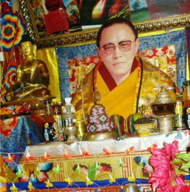 西藏宗教领袖丹增德勒仁波切
