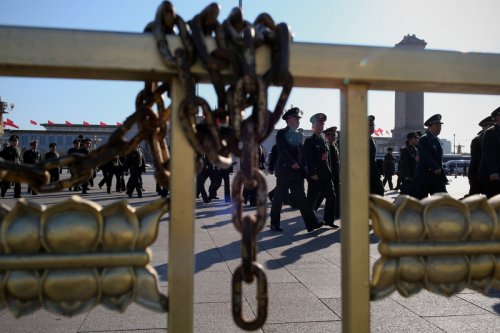 中共军方代表参加“两会” （图片来源：Getty Images） 