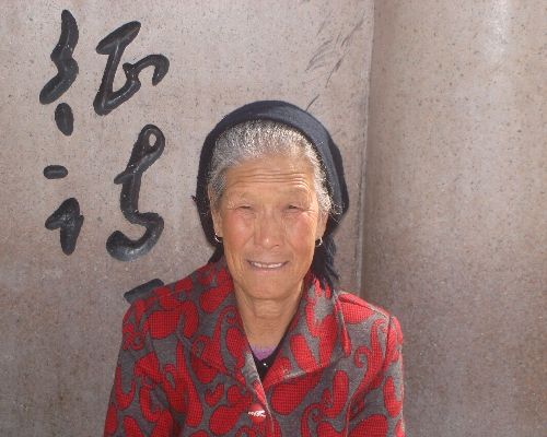 雷英花，女，73岁，甘肃省通渭县西城乡人。