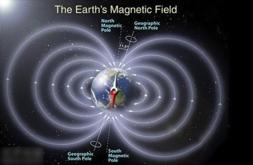 41,000年前，地球发生了一次完整的，迅速地磁场反转。(网络图片)