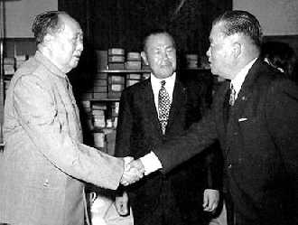 毛泽东曾声援日本人民要求美国归还领土，附送钓鱼岛。（网络图片）