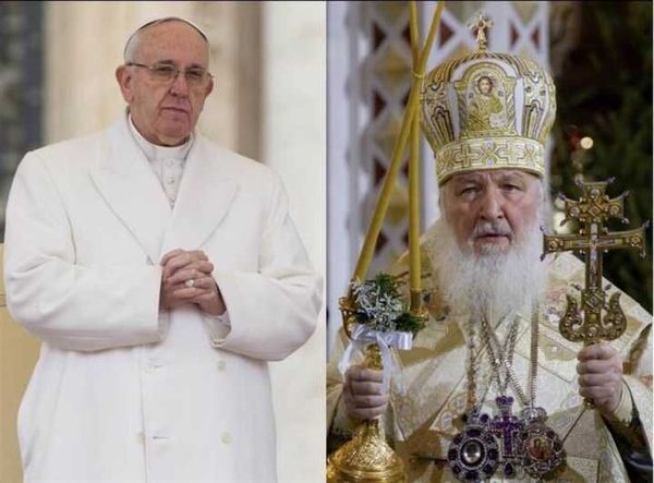 梵谛冈天主教教宗方济与俄罗斯东正教会大主教基利尔一世将于下星期五在古巴会面