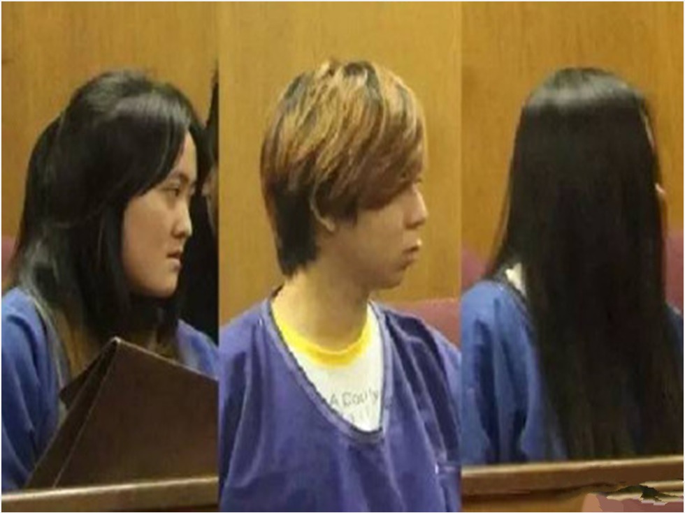 中国三名留学生凌虐同胞出庭受审