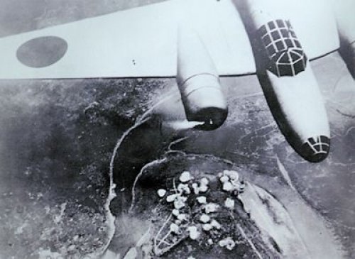 在抗战期间，日军的轰炸机只轰炸重庆而不轰炸延安。（网络图片）