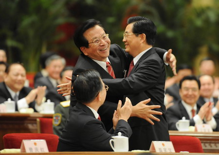[FOCUS](4)CHINA-NPC-FIFTH PLENARY MEETING-VOTE-LEADERS (CN)