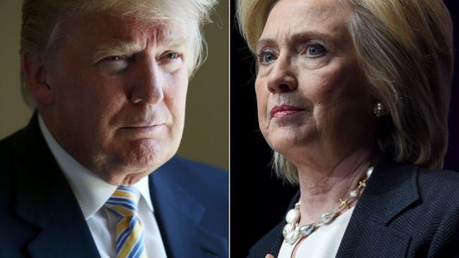 喜莱莉已经开始把川普当做她的总统大选对手。(美联社、Getty Images)