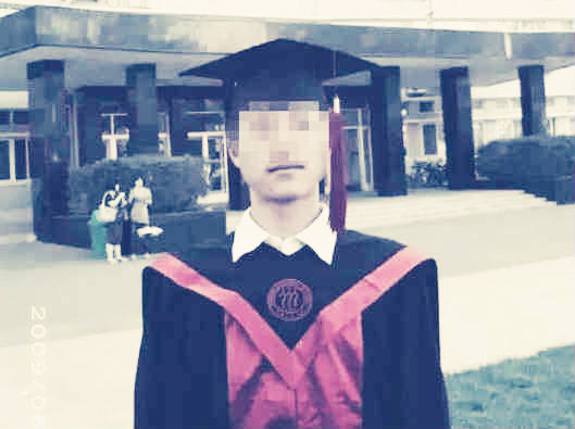 在北京就读硕士学位的男子雷洋档案照。（网络图片）