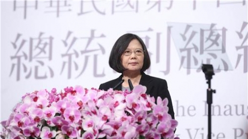 台湾新任总统蔡英文在520就职演说中没有提到九二共识。（网络图片）
