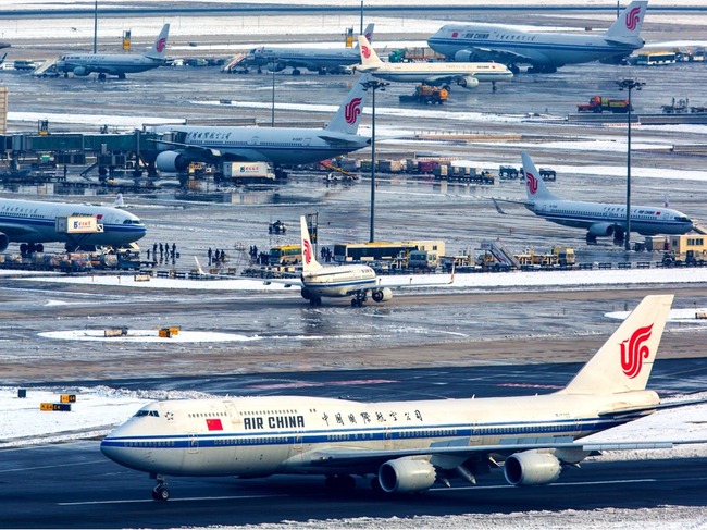 北京首都机场(图源：VCG)