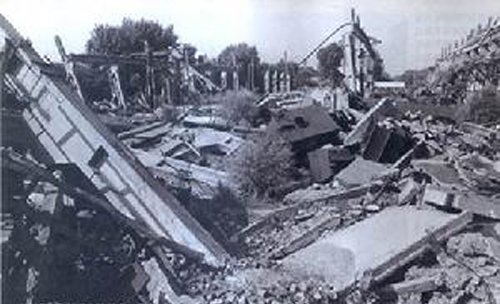  1976年7月28日唐山大地震使唐山市及其周边地区逾24万人失去生命。(网络图片)