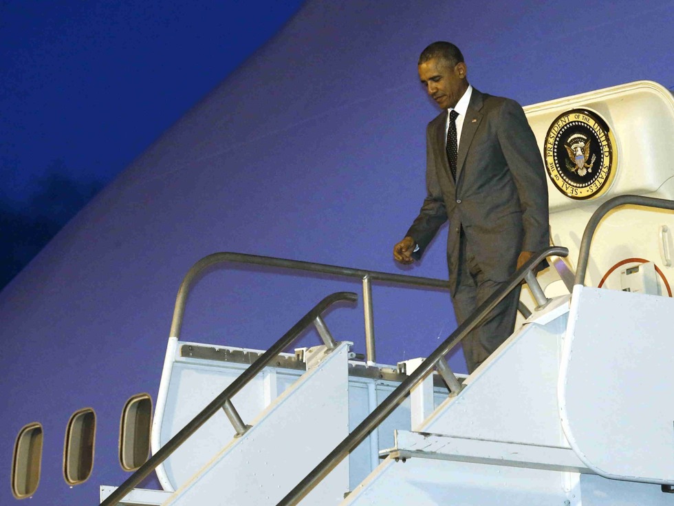 奥巴马将在G20谈南海问题（图源：Reuters/VCG）