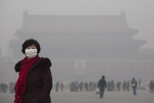 世卫报告称，中国每年有逾百万人死于空气污染（图片来源：Getty Images）