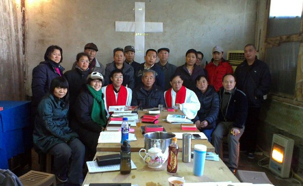 中国家庭教会所面临的环境日趋恶劣。图为：北京一家庭教会。（信徒提供/记者乔龙）