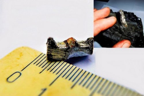 俄罗斯发现3亿年前齿条状金属物。（图片来源：俄罗斯之声广播电台网站）