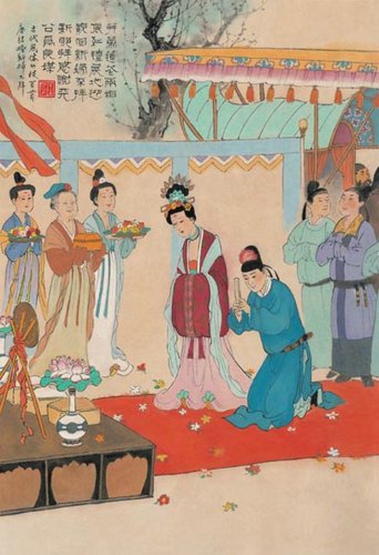 中国古代非常重视婚姻大事。(网络图片)