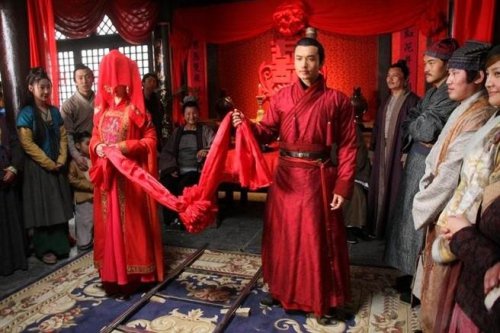 中国古代该结婚不结婚，是会被处罚的。(网络图片)