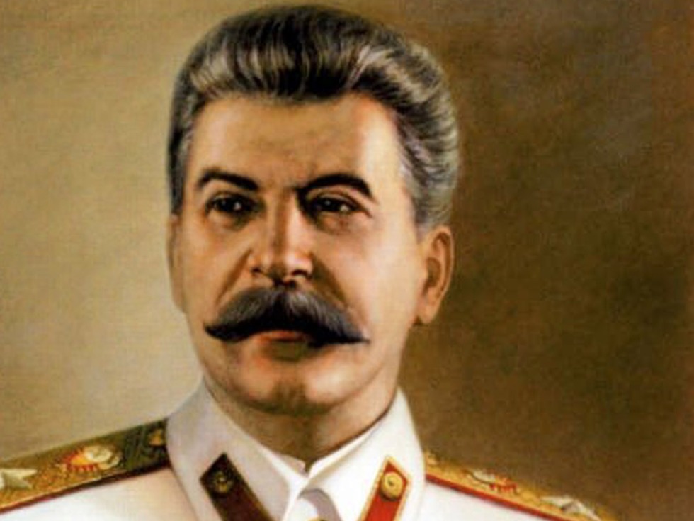 苏联前最高领导人斯大林画像（图源：新华社）
