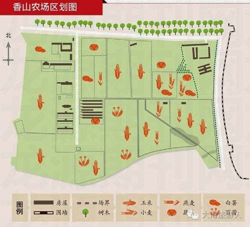 香山农场规划图