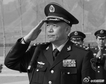 前中共武警司令王建平被曝缺席六中全会。（网络图片）